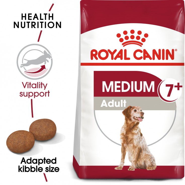 Royal Canin Size Health Nutrition Medium Adult 7+ 4KG Royal Canin Size Health Nutrition Medium Adult 7+ 4KG