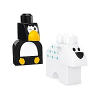 MEGA Bloks Arctic Animals Playset - 6Pcs
