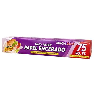 MEGA MAX PAPEL ENCERADO 75 SQ.FT.