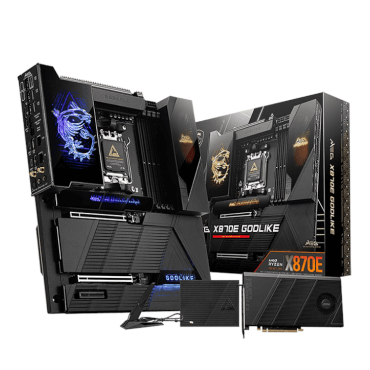MSI MEG X870E GODLIKE E-ATX AM5 Motherboard with Wi-Fi 7