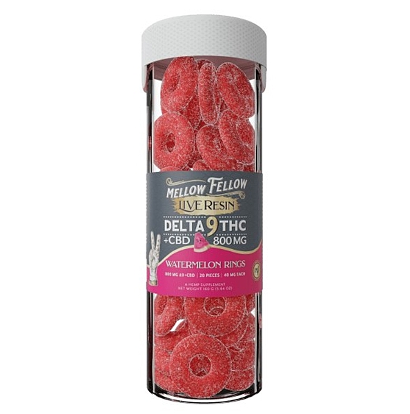 MF GUMMIES WATERMELON RINGS 800MG