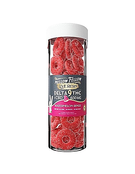 MF GUMMIES WATERMELON RINGS 800MG