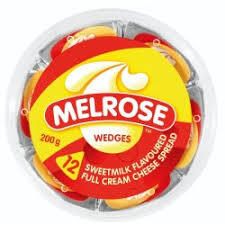 MELROSE WEDGES CHEDDAR 200G