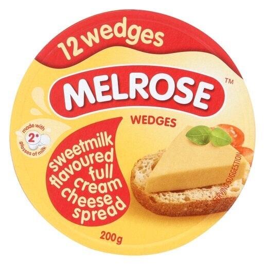 MELROSE WEDGES SWEET MILK 10X200G