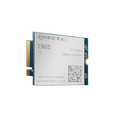 EM05 Series 4G LTE Cat 4 Module | EM05-CE/EM05-E M.2 (NGFF) Wireless Industrial Modem for IoT/M2M Applications