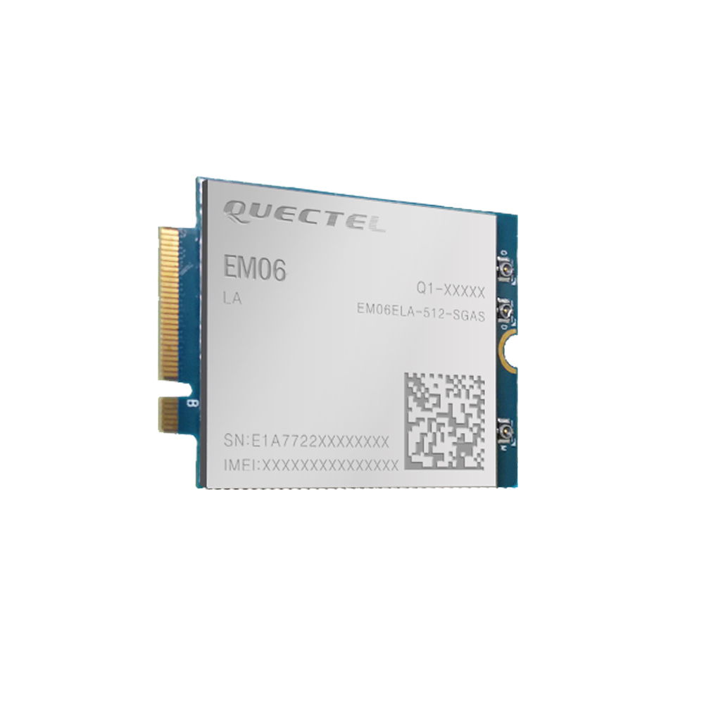 EM06 Series 4G LTE Cat 6 Module | EM06-A/EM06-E/EM06-J M.2 (NGFF) Wireless Modem for Industrial IoT/M2M Applications