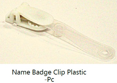 MEMORIS MF1204 NAME BADGE CLIP - PLASTIC