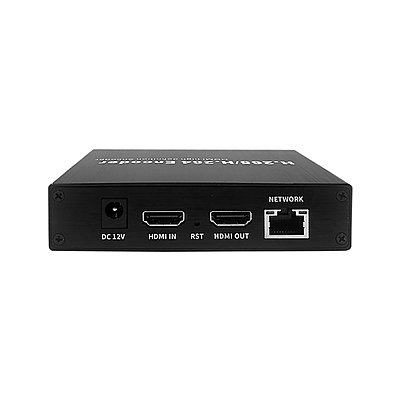 H.265 1080P 60FPS Basic HDMI Encoder w/Loopout & USB | RTMP/RTSP/SRT for Live Streaming, Surveillance & Education
