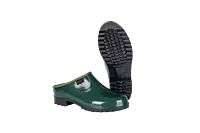 Marina Green Black Slip-on Clog