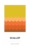 Scallop Quilt Modern Handcraft Quilting Pattern | #MHC006