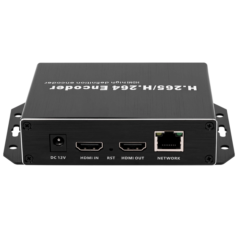 H.265 1080P PoE HDMI Encoder w/Loopout & SD Slot | RTMP/RTSP/SRT Streaming for Surveillance & IPTV