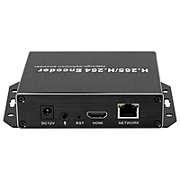 H.265 1080P PoE HDMI Encoder w/SD Slot | RTMP/RTSP/SRT Streaming for IPTV & Surveillance Systems
