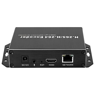 H.265 1080P PoE HDMI Encoder w/SD Slot | RTMP/RTSP/SRT Streaming for IPTV & Surveillance Systems