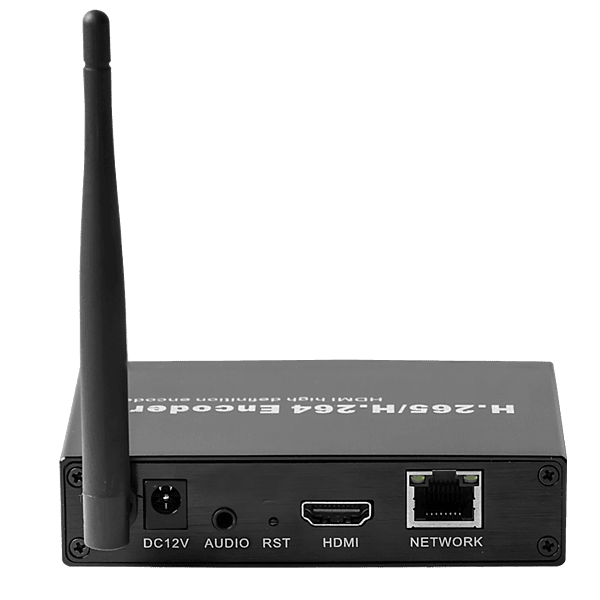 H.265 1080P WiFi HDMI Encoder w/SD Slot | RTMP/RTSP/SRT Streaming for IPTV & YouTube/Facebook