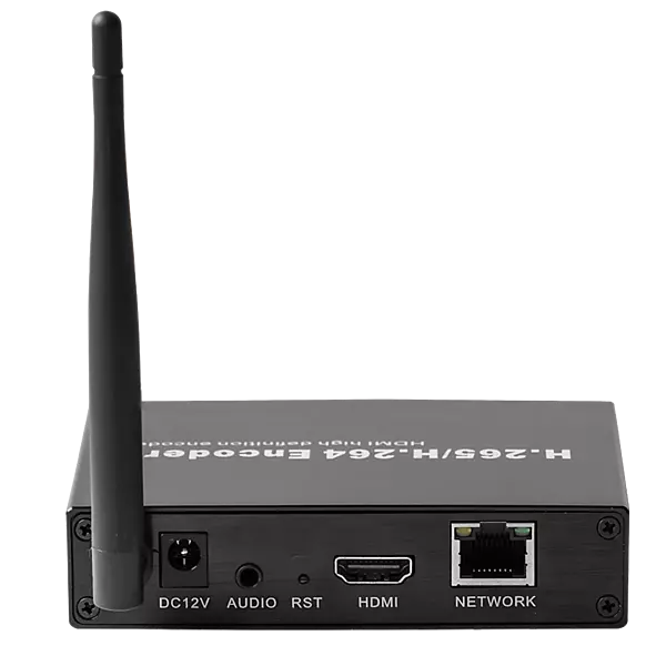 H.265 1080P WiFi HDMI Encoder w/SD Slot | RTMP/RTSP/SRT Streaming for IPTV & YouTube/Facebook