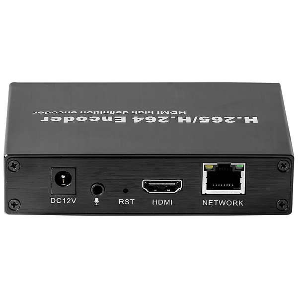 H.265 1080P HDMI Encoder with SD Card Slot | RTMP/RTSP/SRT Streaming | IPTV & Live Broadcast for YouTube/Facebook