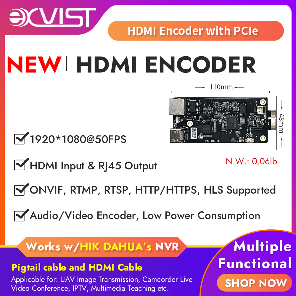 ON-DMI-16EC: 1080P HDMI Encoder w/PCIe