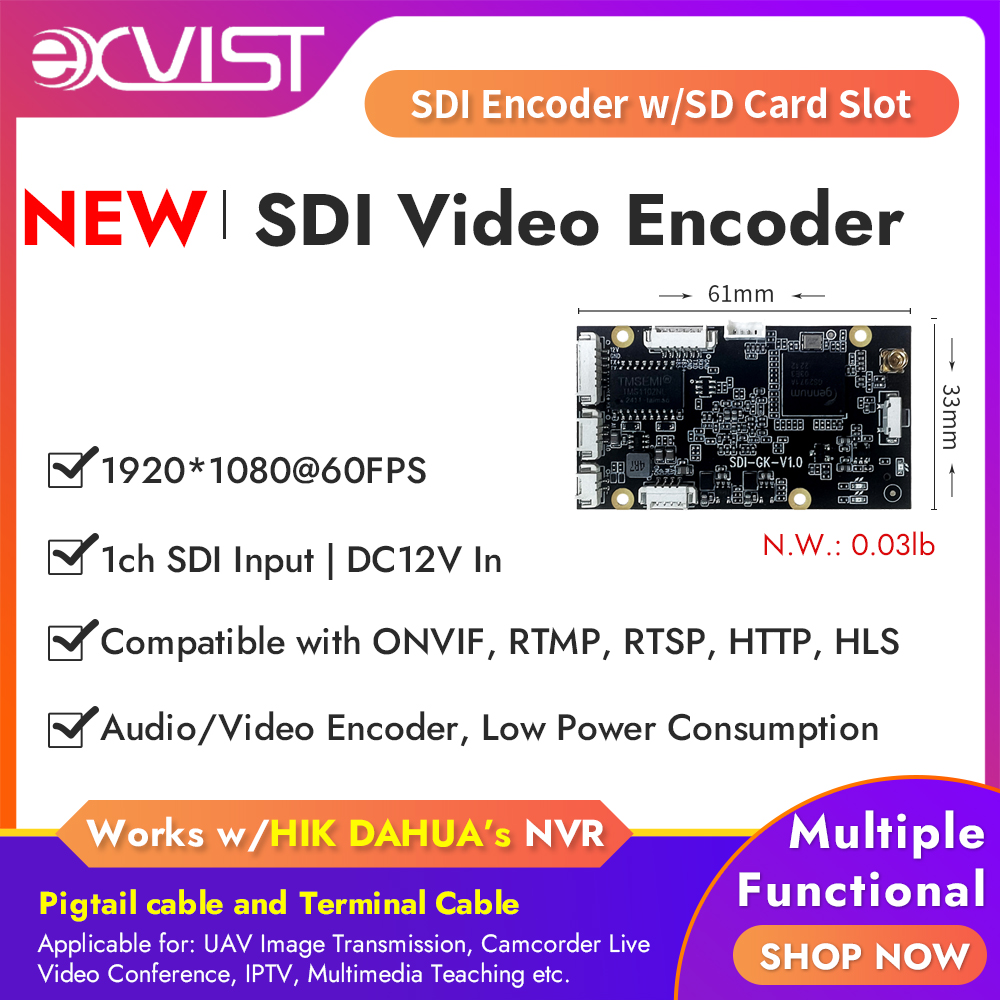 ON-SDI-16EM: 1080P Mini SDI Encoder
