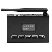 H.265 1080P WiFi HDMI Encoder/Decoder w/OLED Screen | Dual USB, RTSP/ONVIF & Wireless Live Streaming
