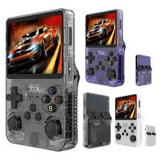 R35S Retro Handheld Video Game Console Linux System 3.5 Inch IPS Screen