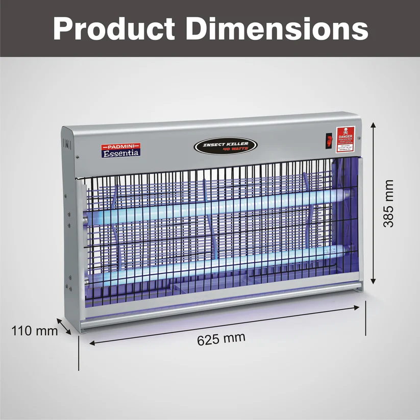 Chemical-free insect killer Padmini MIK 400 for restaurants. Chemical-free insect killer Padmini MIK 400 for restaurants.