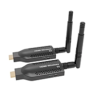 Portable 1080P@60FPS Wireless HDMI Transmitter & Receiver Kit – 492ft Range, 1-to-4 Multi-Screen, H.265