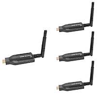 Portable 4K@30Hz HDMI Extender for Laptops & Cameras – USB-C Power, 492ft Range, 1-to-4 Multi-Screen, H.265