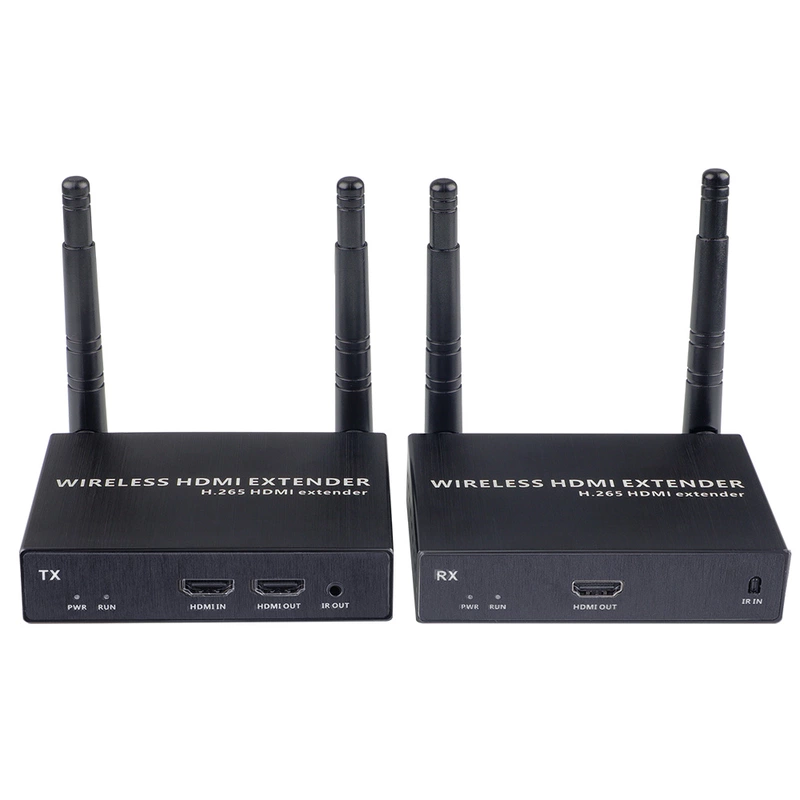 4K@30FPS Wireless HDMI Extender Kit – 656ft Range, 1-to-8 Transmission, Low Latency for Live Events