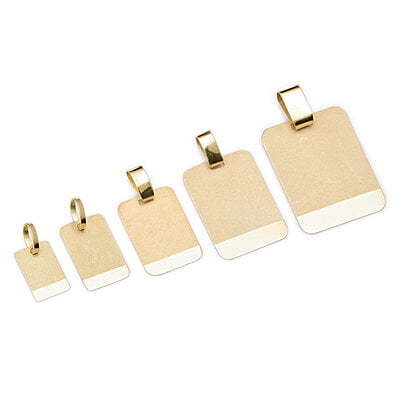 MEDALLA PARA GRABAR RECTANGULAR (MOD. 0002) MEDALLA PARA GRABAR RECTANGULAR (MOD. 0002)