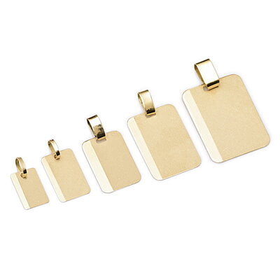 MEDALLA PARA GRABAR RECTANGULAR (MOD. 0004) MEDALLA PARA GRABAR RECTANGULAR (MOD. 0004)