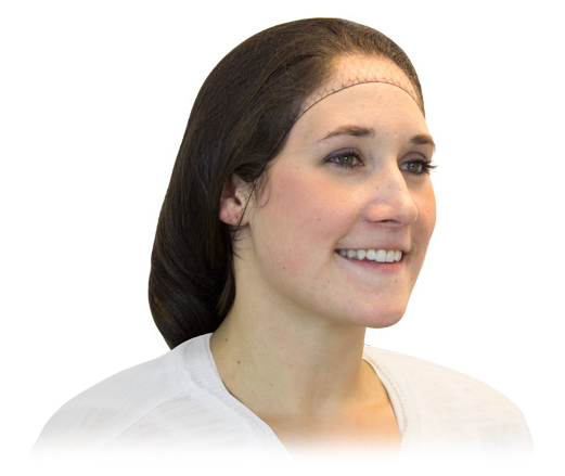 COFIA DE MALLA NEGRA DE NYLON C/1440