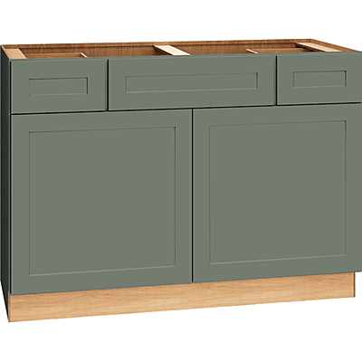 Omni Vanity Sink 2 Drawer Base 48 - Rosemary