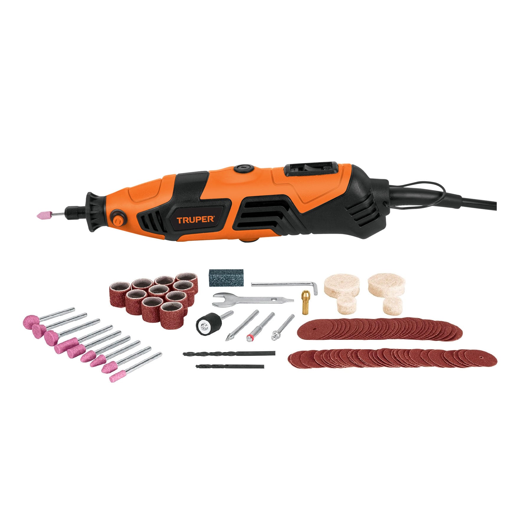 Herramienta rotativa profesional 150 W con 97 accesorios - MOTO-A2 / 17449