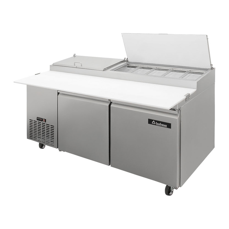 Mesa para pizzas 2 puertas