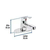 Monomando para lavabo, cuerpo de plástico, Basic  - MP-420 / 49550