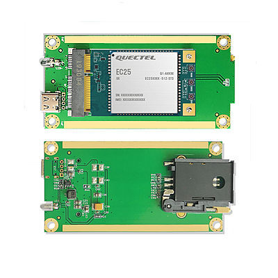 4G LTE Industrial Mini PCIe to USB Type-C 3.1 Adapter with SIM Slot – USB 2.0 Interface for Quectel EC25/EC20, Ideal for IoT, Raspberry Pi, Industrial Networking