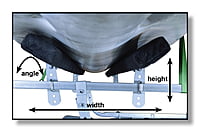 Malone 84" Trailer Bunk Kit Malone 84" Trailer Bunk Kit