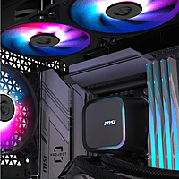 MSI MAG Coreliquid A13 240 AIO Liquid CPU Cooler - Black