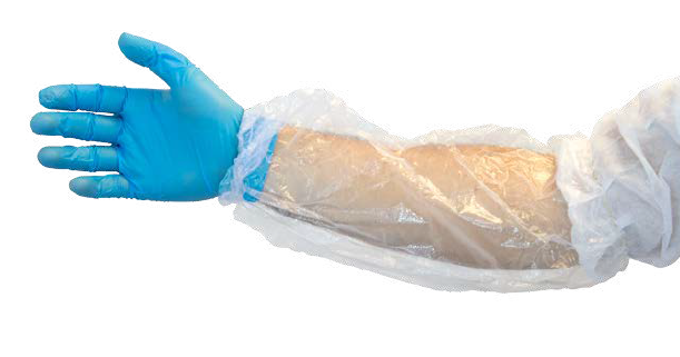 MANGA DE POLIPROPILENO TRANSPARENTE C/1000 PARES