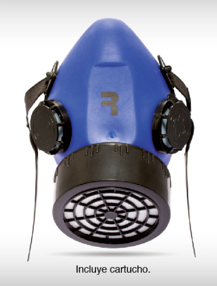 MASCARILLA REX-100 GASES ACIDOS Y VAPORES ORGANICO