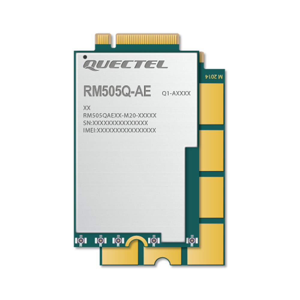 RM505Q-AE (Preliminary) 5G Sub-6 GHz Cat 16 Industrial Module | M.2 Form Factor | Global IoT/eMBB (CN Excluded)