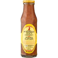 MRS BALLS CHUTNEY PEACH 1X470G