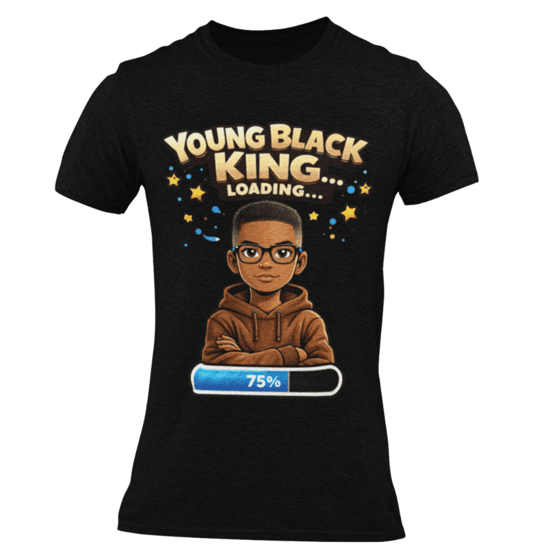 Youth Young Black King Loading