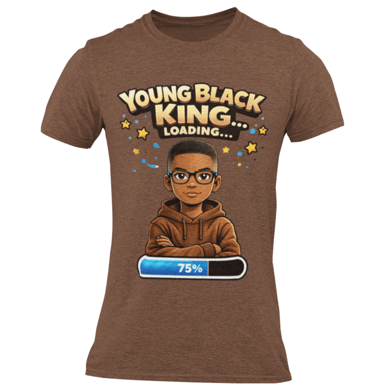 Youth Young Black King Loading