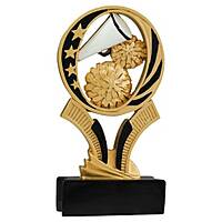 MidNite Star Resin Trophy-Cheer-6in.