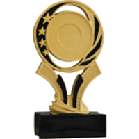 MidNite Star Resin Trophy-2" Insert Holder-6in.