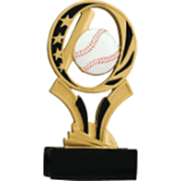 MidNite Star Resin Trophy-Baseball-7in.