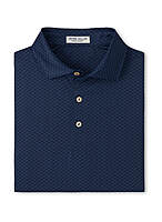 Peter Millar - Men's Bunker Bar Performance Jersey Polo - Navy
