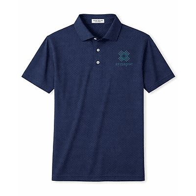Peter Millar - Men's Bunker Bar Performance Jersey Polo - Navy