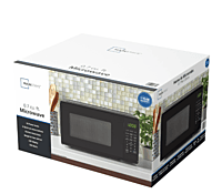 Mainstays MSF0B100072352 0.7 Cu ft Countertop Microwave Oven, 700 Watts